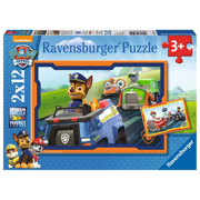 Puzzel Paw Patrol in actie 2 x 12 stuks - RAVENSBURGER 07591